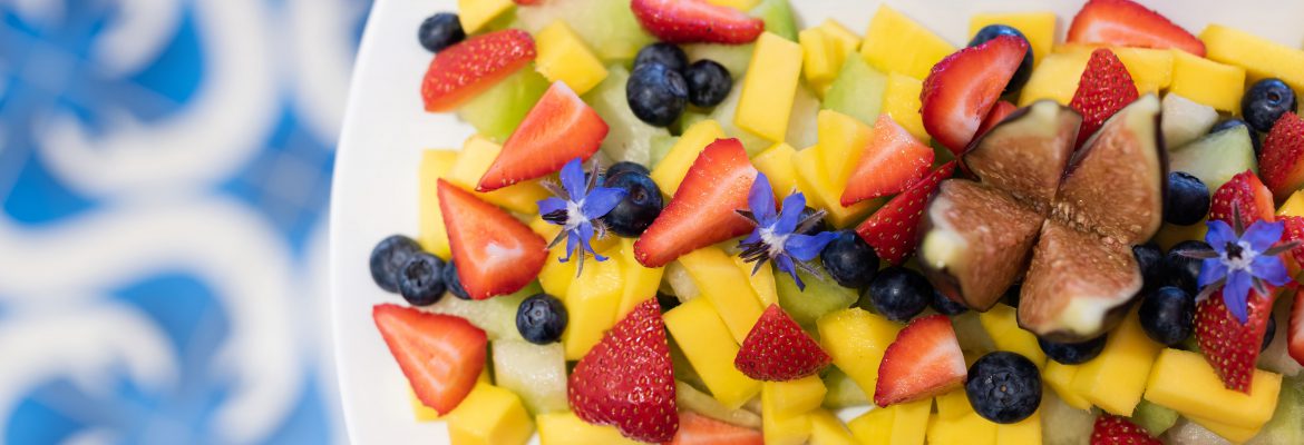 breakfast Cornish strawberries